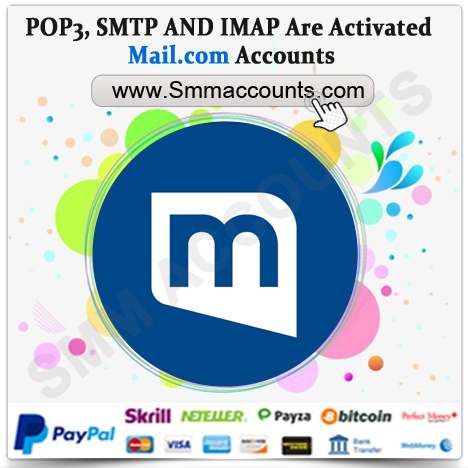 POP3 SMTP AND IMAP Are Activated Accounts