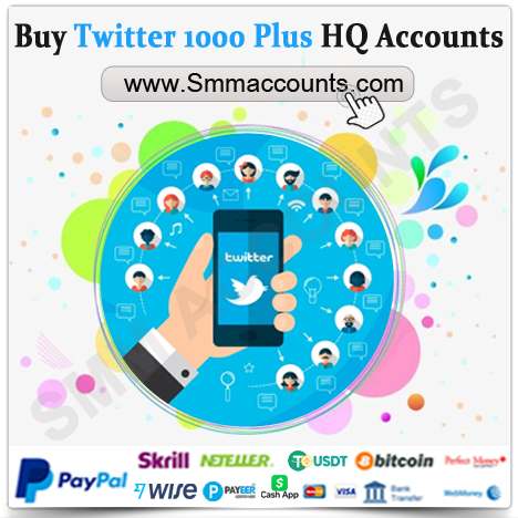 Buy Twitter 1000 Plus HQ Accounts