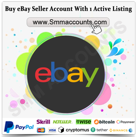 Buy eBay Seller Account With 1 Active Listing