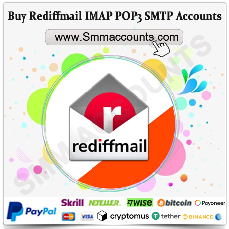 Buy Rediffmail IMAP POP3 SMTP Accounts