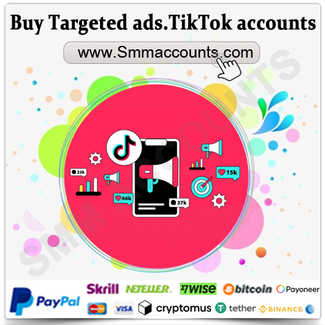 Buy Targeted ads TikTok accounts